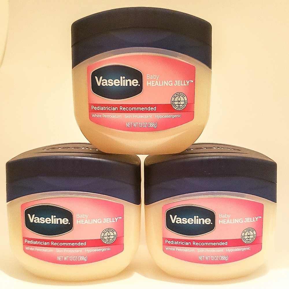 Vaseline Baby Healing Jelly (3 Containers) - NEW